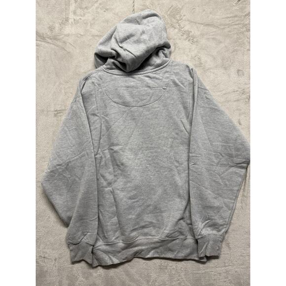 SkyBlue Grey Hoodie Mens Large - Picture 14 of 16